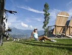 Gartendorf Algund bei Meran